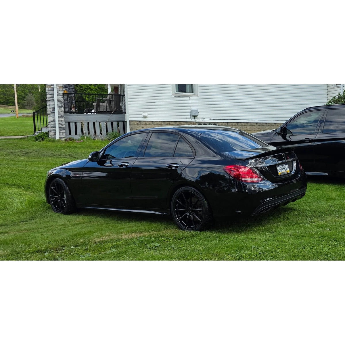 2015-2023 Mercedes-Benz C-Class Renntech Style Carbon Fiber Trunk Spoiler | W205
