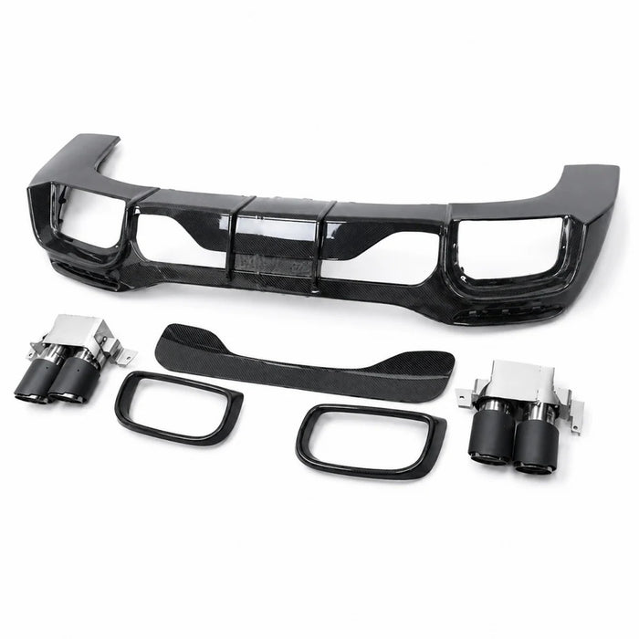 2022+ Mercedes-Benz SL63/SL55 AMG Carbon Fiber Rear Diffuser | R232